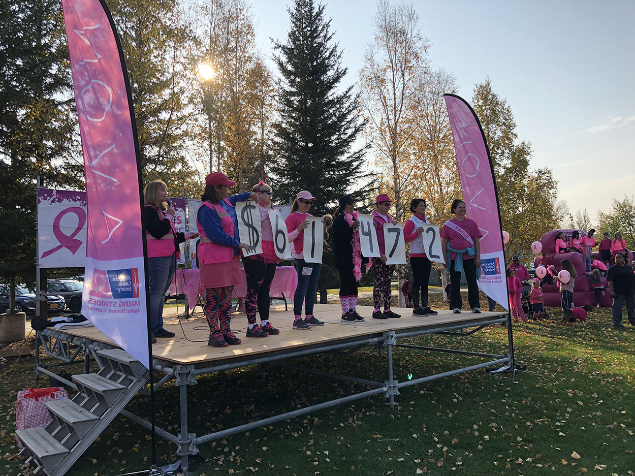 Making Strides Against Breast Cancer walk